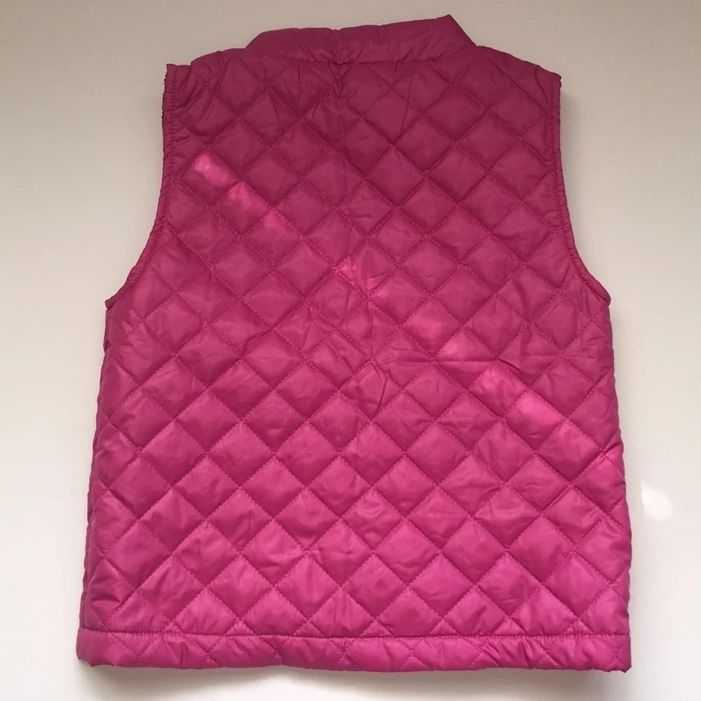 CRB Quilted Puffy Vest Girls Size 14